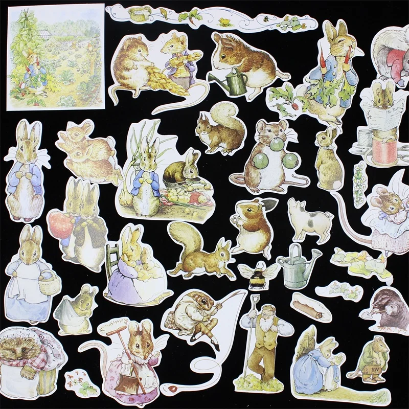 100 шт. милые кролики картон умереть сокращений для Скрапбукинг Happy