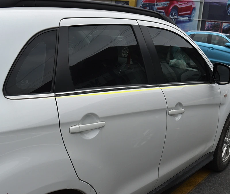 Для Mitsubishi ASX 2013 2018 Высококачественная Автомобильная оконная накладка из