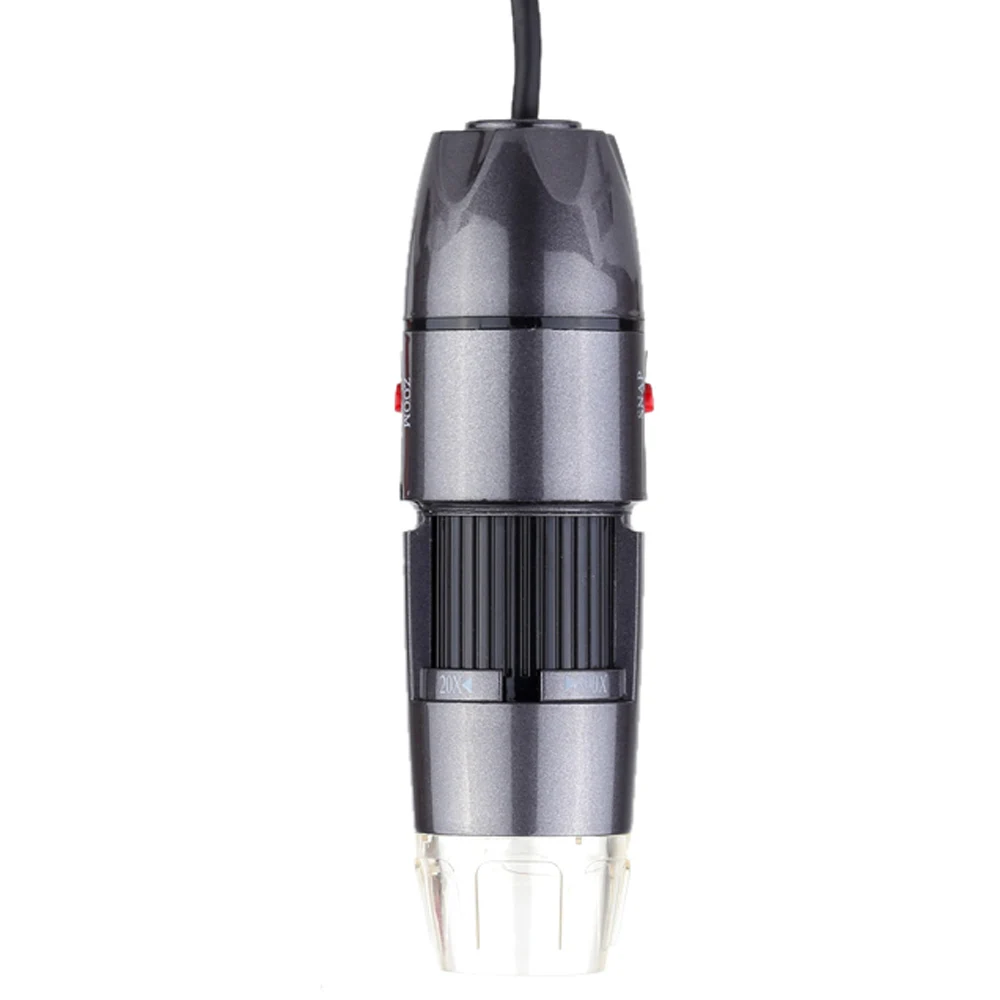 

20-800X 8LED USB Digital Microscope Zoom Endoscope Magnifier with Adjustable Stand 0.3MP Video Camera