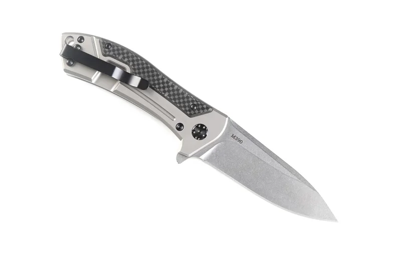 DICORIA ZT 0801 шарикоподшипник тактический складной Ножи M390 лезвие Титан ручка