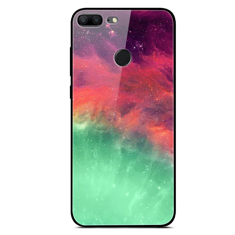 08 Чехол из закаленного стекла для Huawei honor 9 honor 9 lite, Мягкий бампер с 3D принтом, чехол для Huawei honor 9 Lite 9 Lite, чехол для телефона - Цвет: 08
