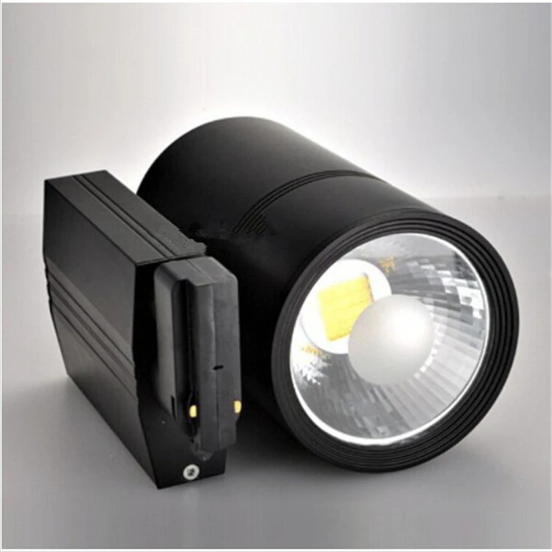 LED Track light 30W AC85-265V Lighting Retail Spot Wall Lamp Rail Spotlights Replace Halogen Lamps White/Black | Лампы и освещение