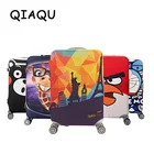 Чехол для чемодана QIAQU, плотный, эластичный, цветной, для чемоданов размером 18''-32'', 2017