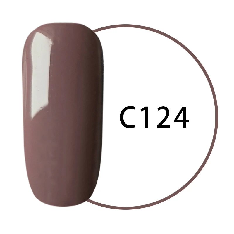 C124 M. ladea 5 мл Гель-лак термо лак для ногтей 1 баночка УФ-и светодиодный гель для ногтей - Цвет: C124