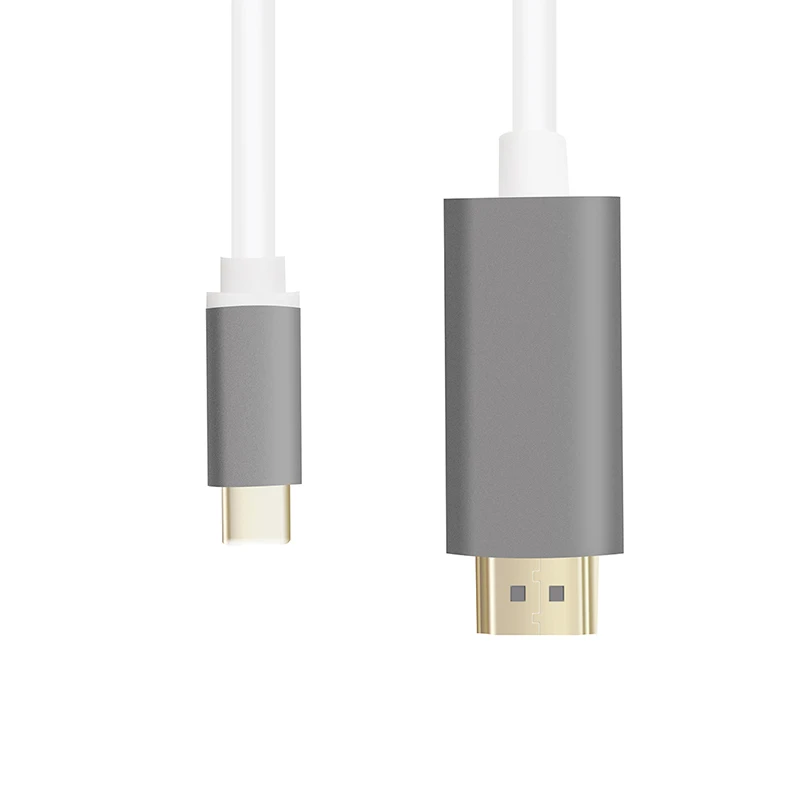 USB C к HDMI кабель конвейер 4K 30 Гц тип-c USB3.1 HD Мужской адаптер для huawei Macbook pro samsung