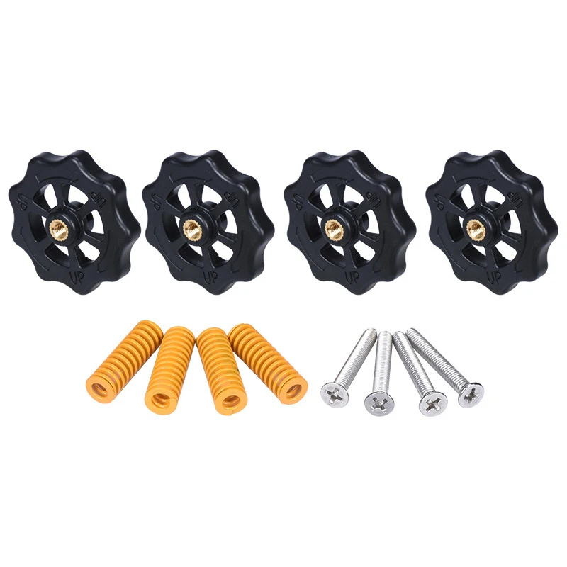 3D Printer Parts M4X40 Screws Auto Leveling Nut Spring Screw Hotbed Kit for Heated Bed Cr10 Ender-3 | Компьютеры и офис