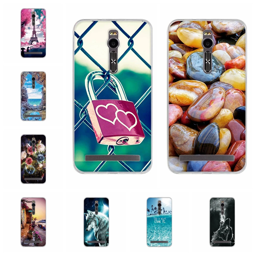 Мягкий чехол из ТПУ для Asus ZenFone 2 ZE550ML ZE551ML защитный 5 чехлы телефонов сумка|case for asus