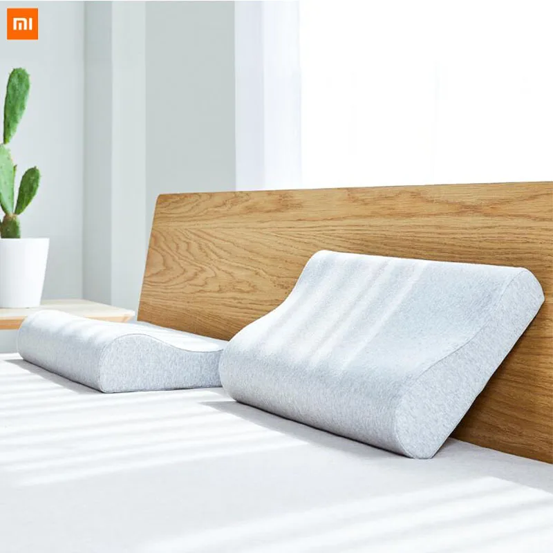 Оригинальная Подушка Xiaomi для защиты шеи удобная подушка с высокой и низкой