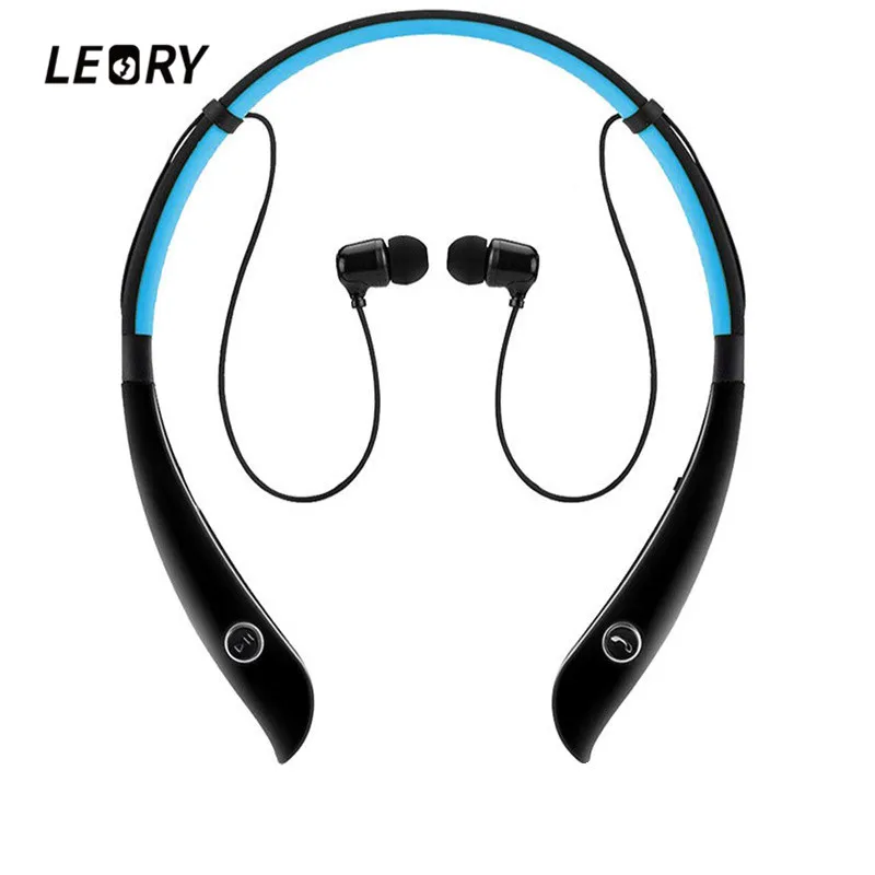 LEORY HV 930 Спортивная Шейная гарнитура bluetooth наушник двойной стерео телефонный