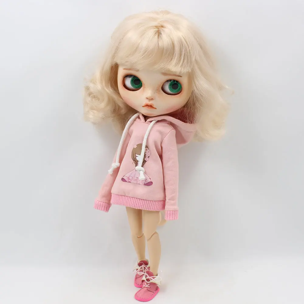 Наряды для куклы Blyth розовый свитер шарнирных кукол 1/6 ледяные dbs|doll suit|suit dollfor dolls |