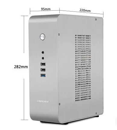 HTPC ITX Mini чехол USB3.0 3 5 ''HDD поддержка алюминиевый корпус CEMO 9000|itx mini case|htpc itxmini case |