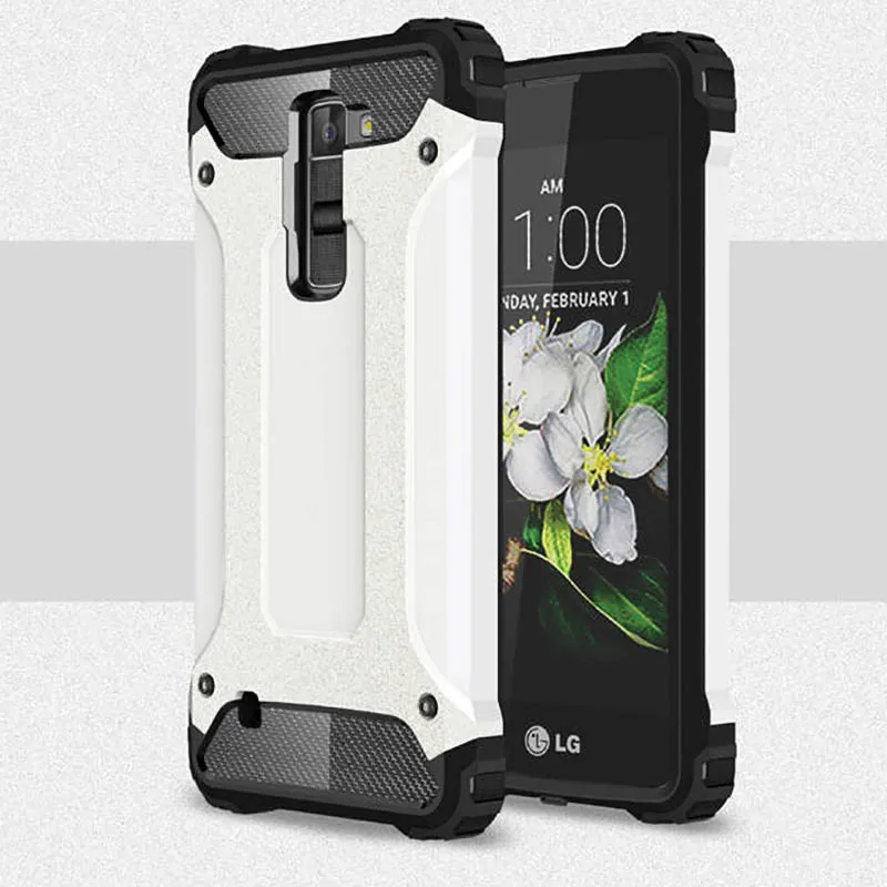 Для LG K4/K5/K7/K8 гибридный надежная защита от повреждений броня корпуса для