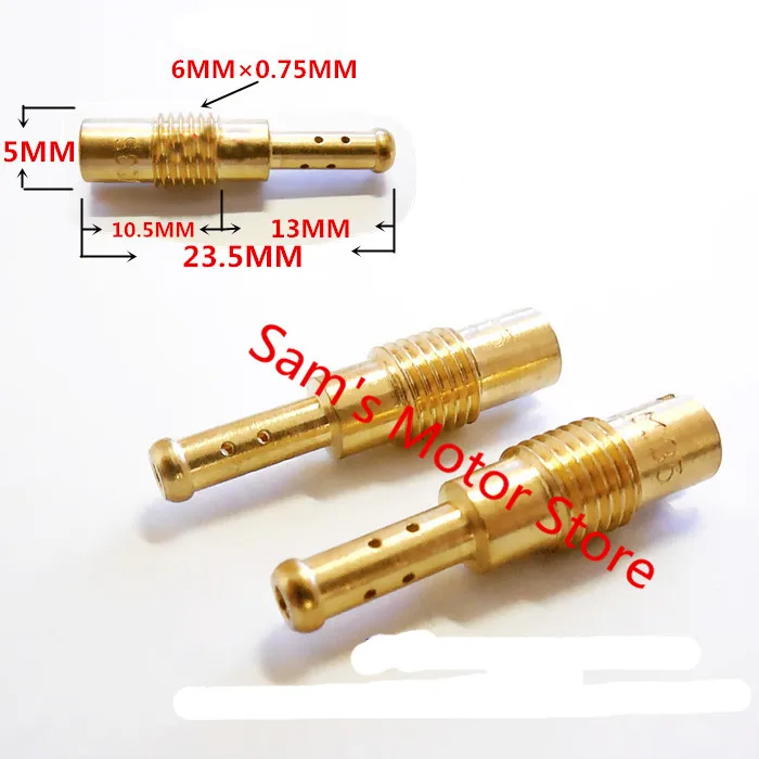 Карбюратор для мотоцикла GY6 CBT125 CB400 CH125 ~ 250 короткий пилотный струйный винт