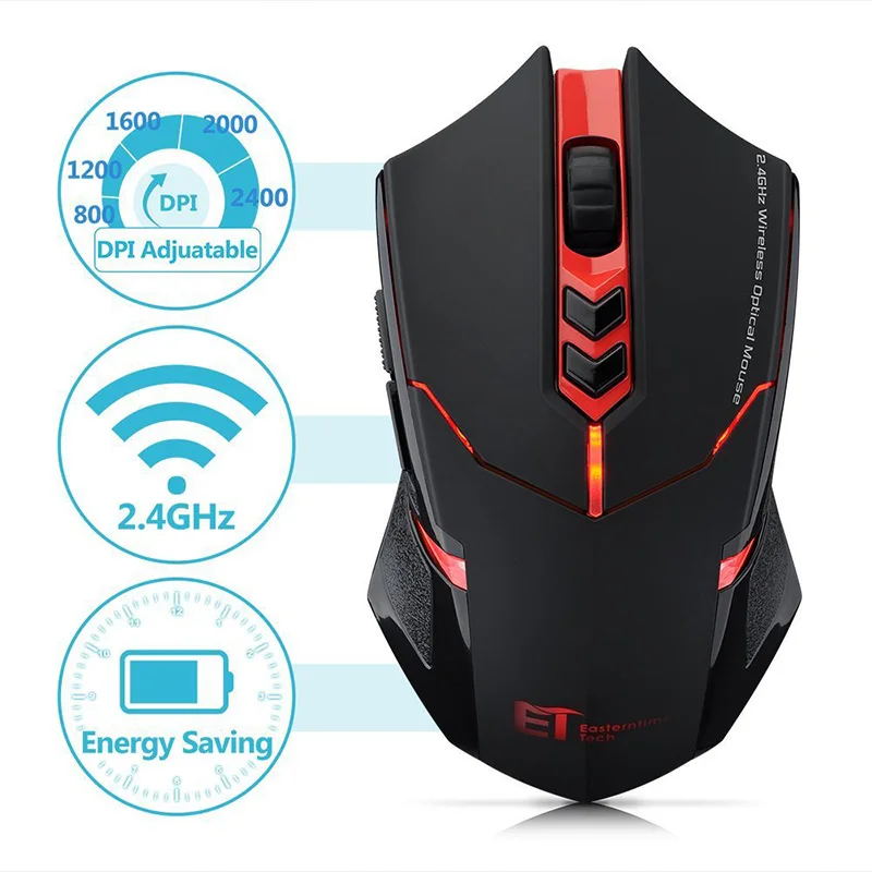 Новый Стиль X 08 статическая беспроводная мышь 2 4 ГГц светящаяся