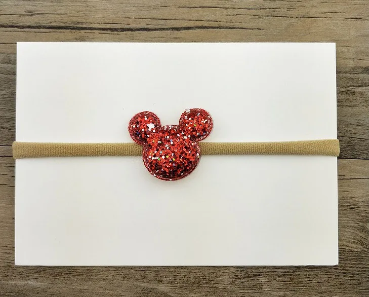 60 шт./лот нейлоновая повязка на голову для девочек нейлоновые повязки детская