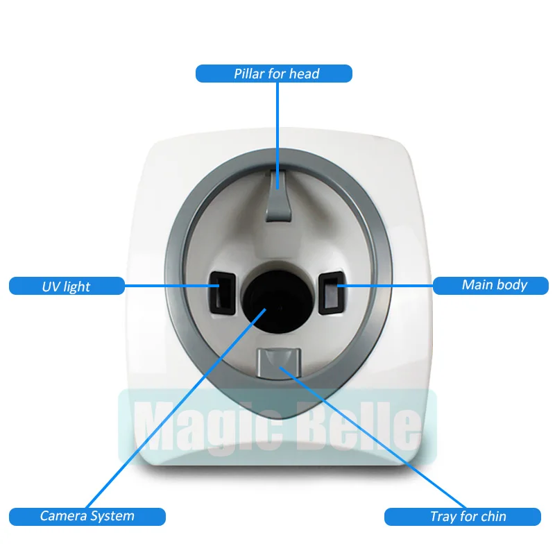 

High-pixel 3D facial skin diagnostic equipment for beauty salons use in china