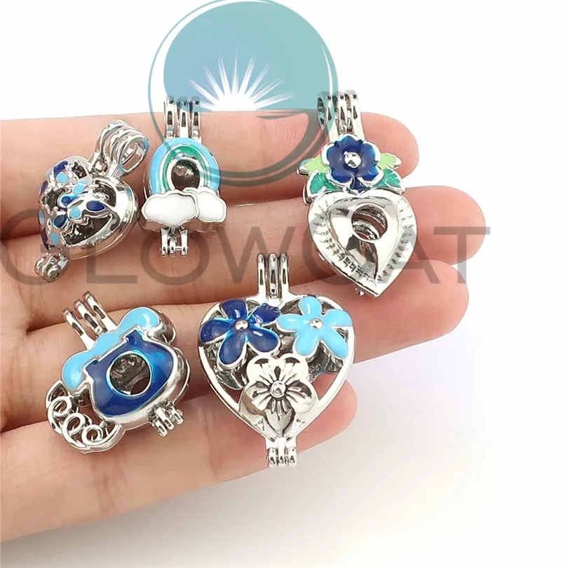 36X рождественские цвета Стразы Сердце снеговик дерево бусины с насекомыми клетка