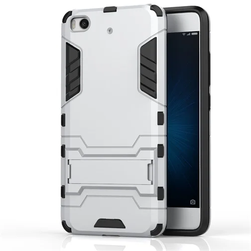 Для Xiaomi 5/5S Case Тонкий Жесткий Назад Робот Броня Защитник Гибридный Прочная