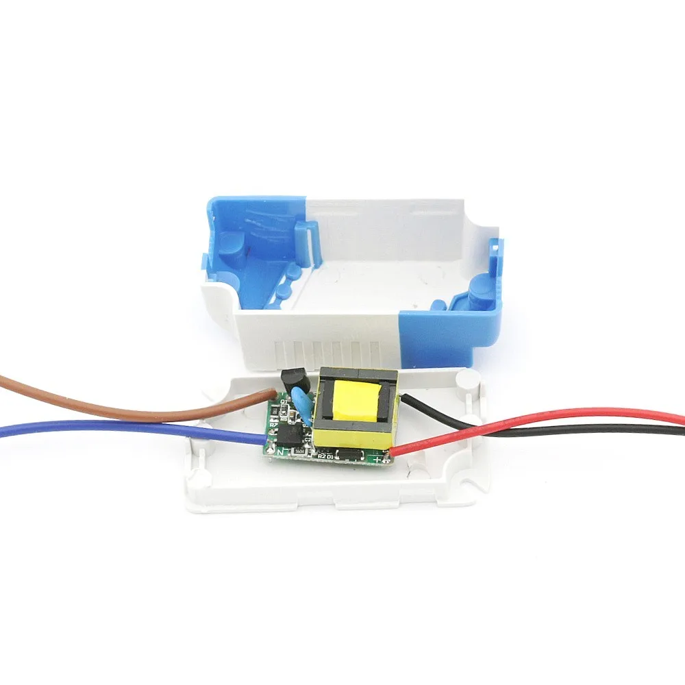 RUIHUITE 5 шт./лот Изоляция AC 110 В 220 Диммируемый светодиодный драйвер 3 4x1W 300mA DC9 13V Вт 4