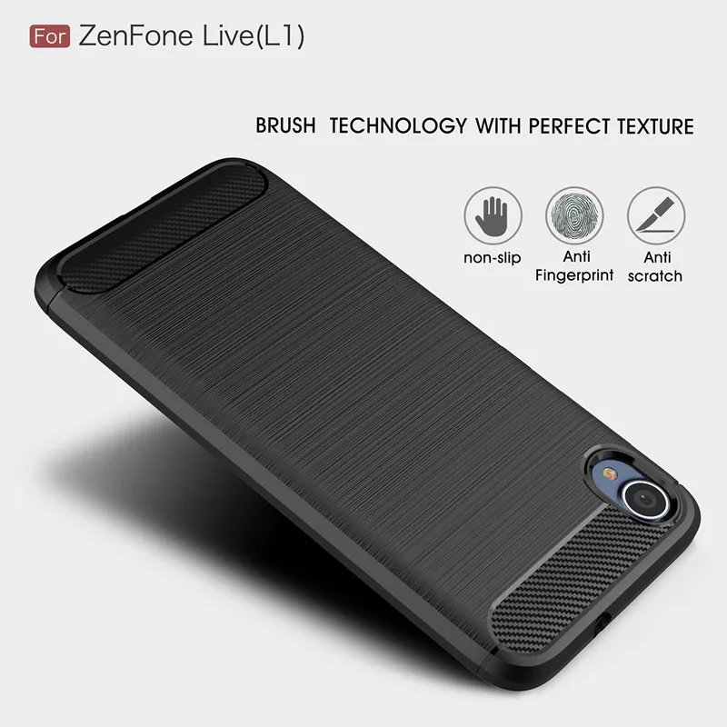 Чехол для Asus Zenfone Max Pro M2 ZB631KL ZB633KL чехлы Live L1 чехол из углеродного волокна мягкий