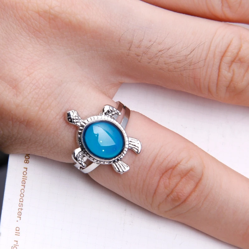 Кольцо для контроля температуры меняющее цвет|Кольца| |