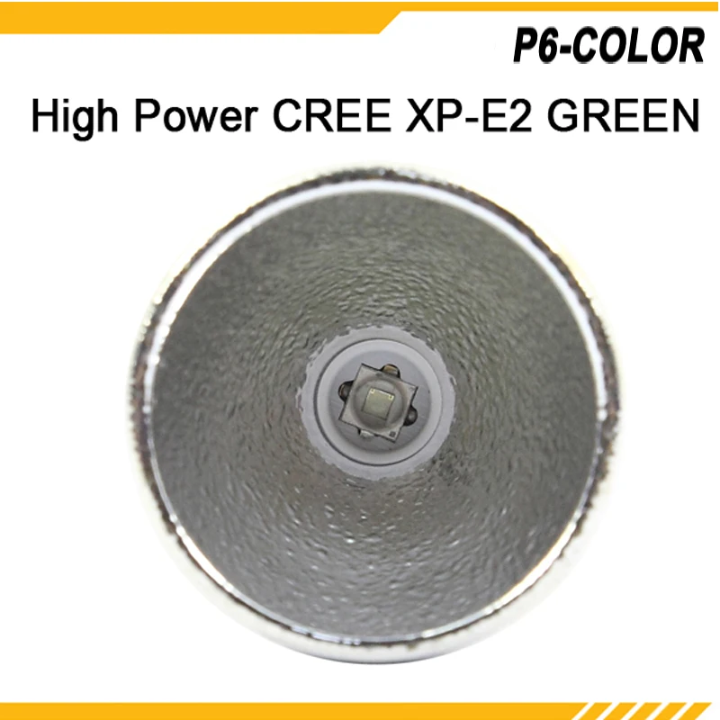 KDLITKER P6 COLOR XP E2 Green 530nm 280 люмен 3V 9V 1 Mode OP P60 Drop in (Dia. 26 5 мм)|Фонарики и осветительные