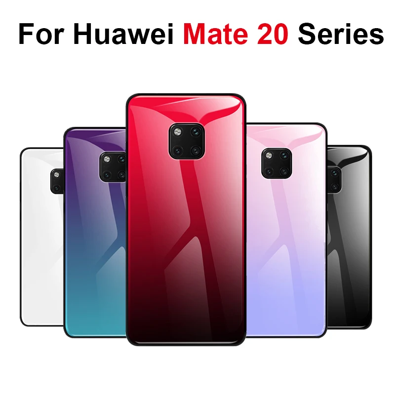 Чехол для mate 20 pro lite чехол huawei x задняя крышка из закаленного стекла mate20pro mate20x 20lit 20x