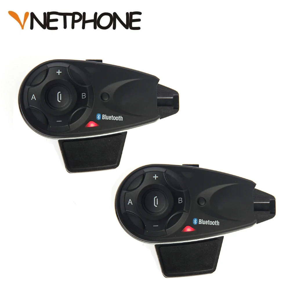 2 шт. Vnetphone V5 1200 м 5 всадников Bluetooth мотоциклетный шлем домофон гарнитура беседа в