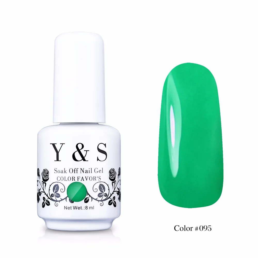 Y & S Гель лак для ногтей Цвет гель био Гели Soak Off долговечный Светодиодный УФ