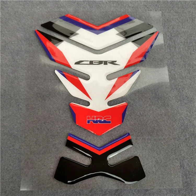 4 style 3D защитная накладка на бак мотоцикла Стикеры углерода пайки Черный для Honda CBR 250 300 500 600 1000 RR SP CBR250 CBR600 CBR500 - Цвет: 4 style