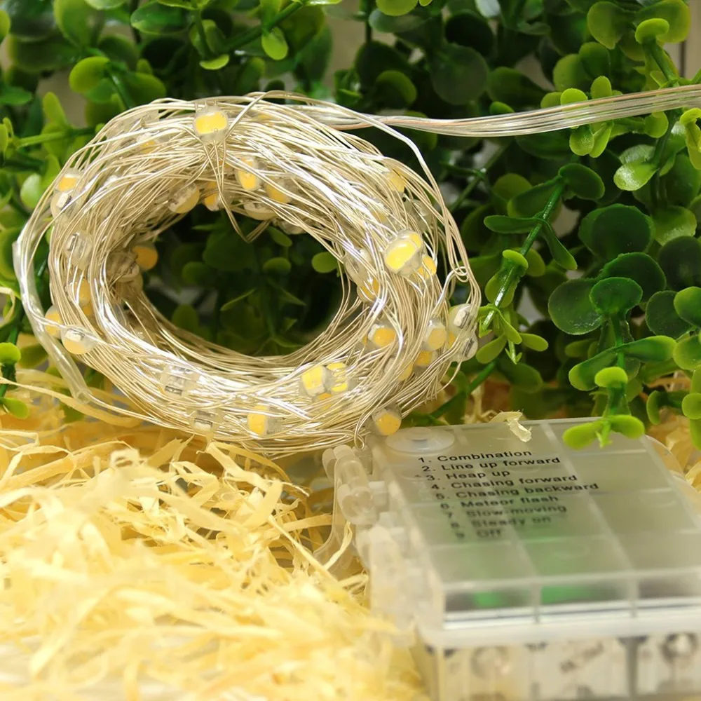 10m 100 LED Dream String Lamp Outdoor Firework Starburst Fairy Light Holiday Best Home Wedding Decor Drop Shipping | Лампы и освещение