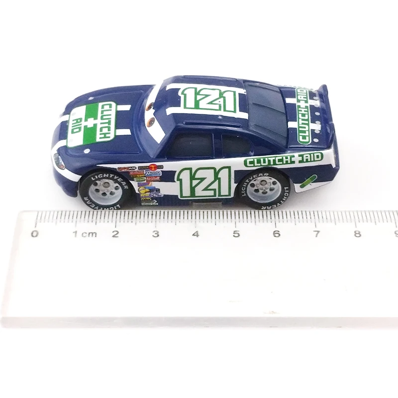 Disney Pixar машинки № 121 помощь при сцеплении металлическая литая игрушечная машинка