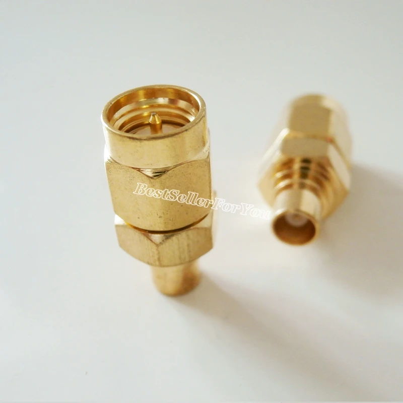 1 SMA штепсельная вилка к гнезду MCX прямое гнездо RF Coax Коаксиальный разъем