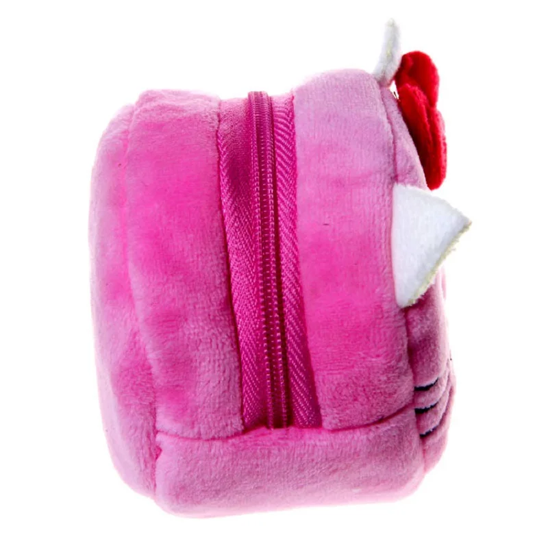 Женский мини-плюшевый Кошелек с медведем из мультфильма Дамский кошелек для