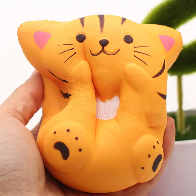 Игрушка Кот Сжимаемый кот милые сжимаемые медленно поднимающиеся забавная