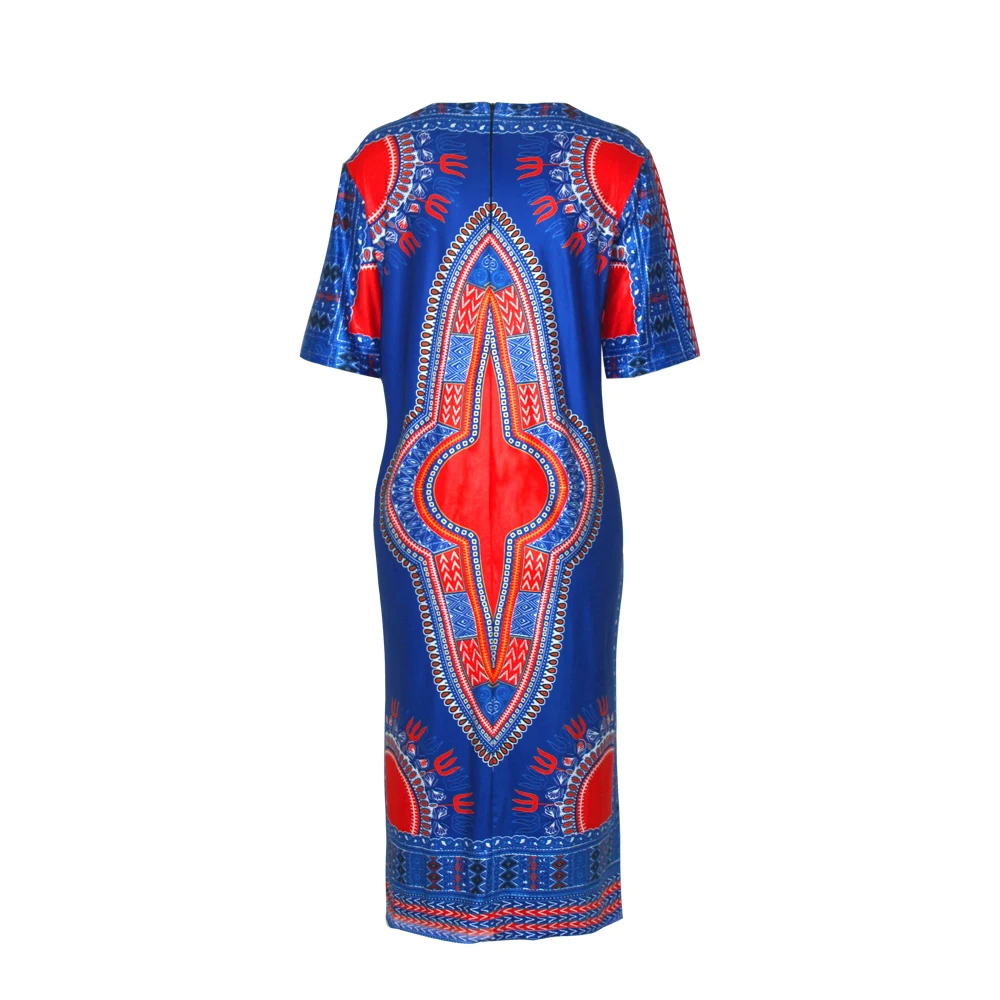 2017 новый дизайн платья в африканском стиле для женщин Дашики высокая