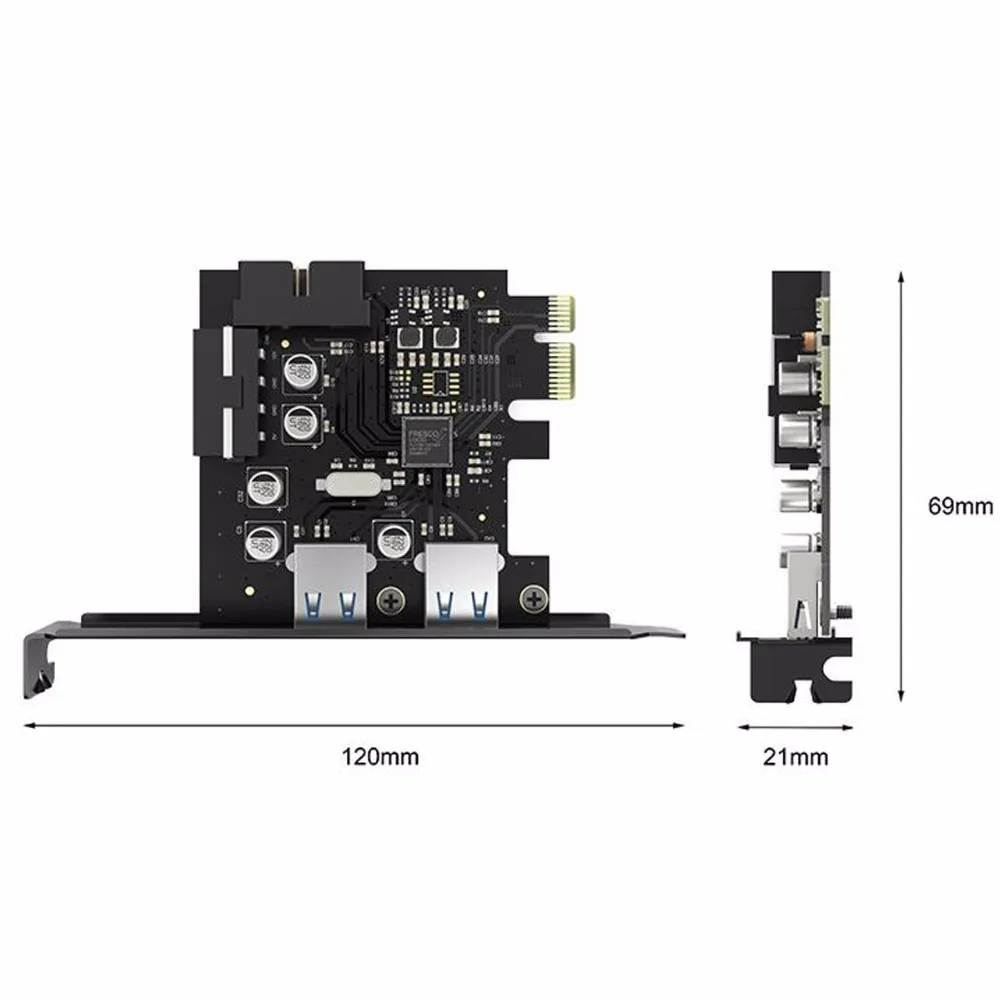 ORICO PME-4UI 2-   USB3.0   PCI-E (15  SATA  4PIN