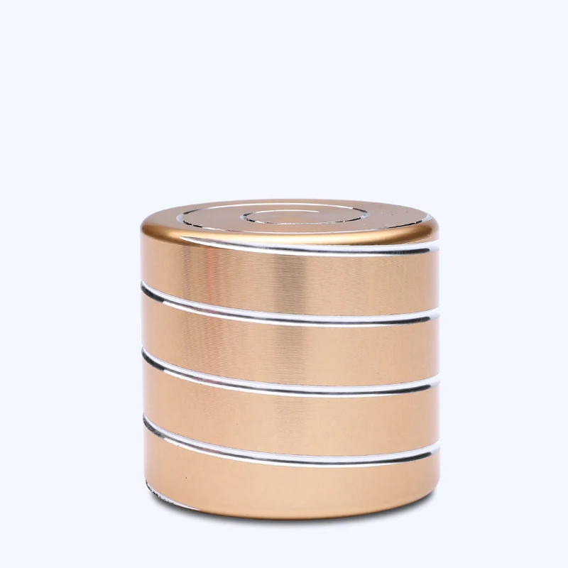 Gold 30mm Aluminum Металлический вращающийся Гироскопический на кончик пальца гироскоп антистресс Спиннер настольная игрушка декомпрессия вращающийся гироскоп ручной Спиннер подарок для взрослых - Цвет: Gold 30mm Aluminum
