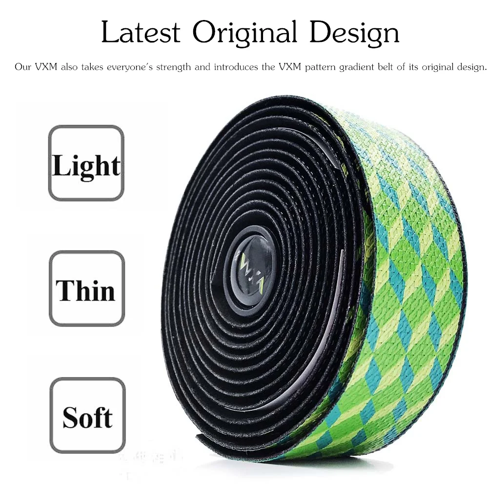 VXM 3 цвета велосипедный Руль Лента звезда выцветает гоночный велосипед Бар