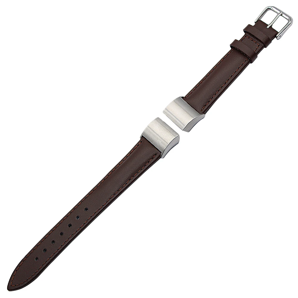 Ремешок для часов из натуральной кожи и адаптеры Fitbit Charge 2 ремешок нержавеющей