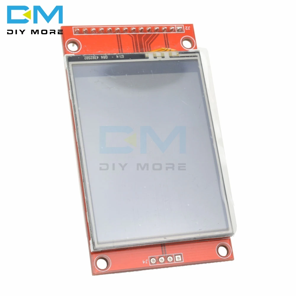 2,4 дюймов SPI TFT lcd Сенсорная панель модуль последовательного порта 240x320 2," SPI серийный Белый светодиодный дисплей