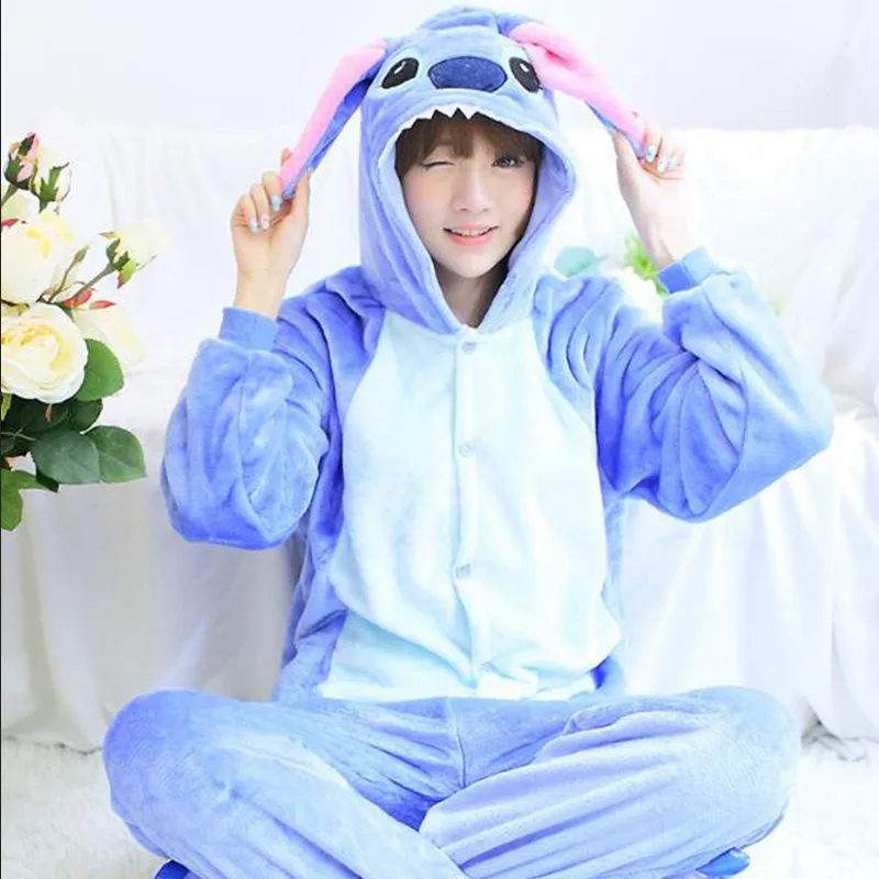 2019 зеленая лягушка пижама кигуруми зимние теплые женские пижамы Домашняя одежда