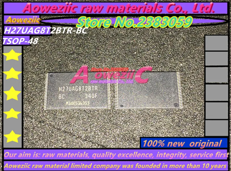 

Aoweziic 100% new original H27UAG8T2BTR-BC TSOP48 memory chip H27UAG8T2BTR BC