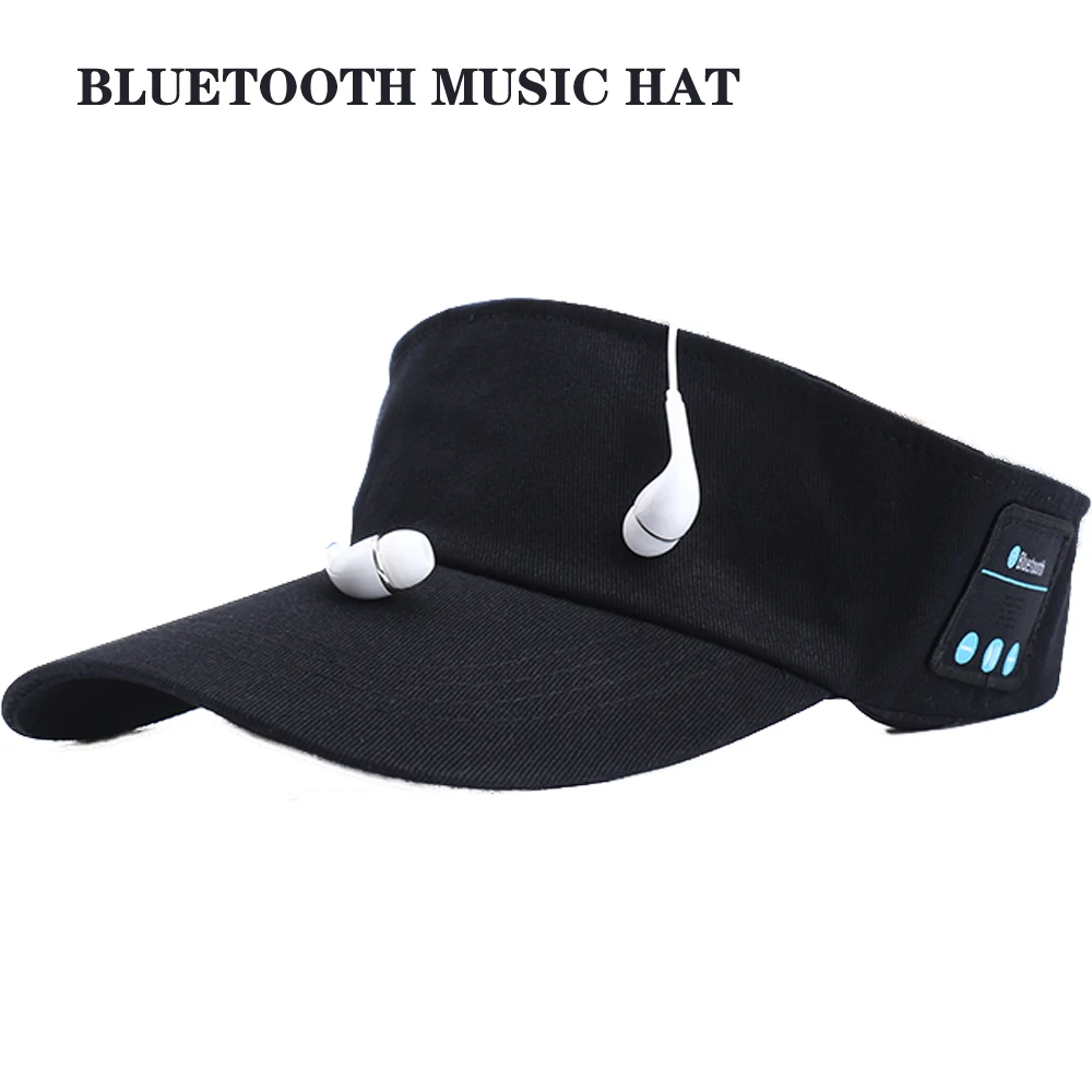 Новая Мода Лето Bluetooth Hat Наушники Беспроводные Для MP3 Плеера и Обсуждение Handfree |