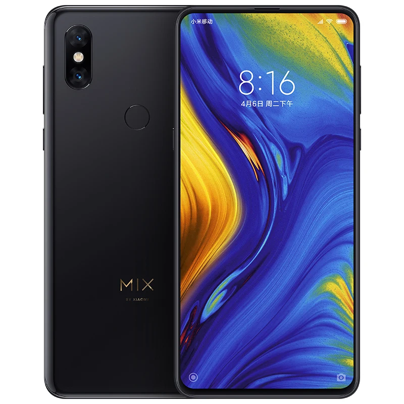 Глобальная версия Xiaomi mi x 3 6GB 128GB восьмиядерный смартфон Snapdragon 845 фронтальная