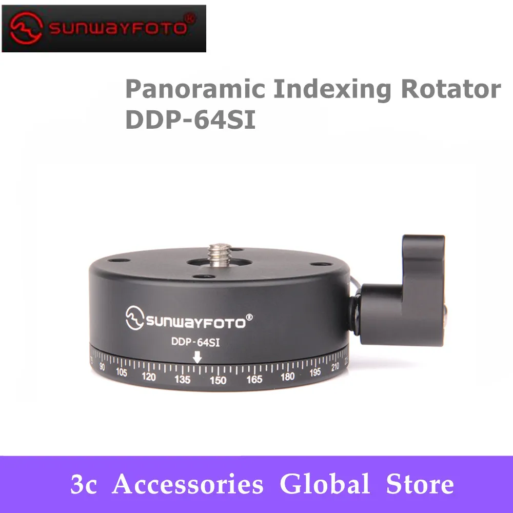 SUNWAYFOTO вращающийся панорамный DDP 64SI с индексацией новые аксессуары для штатива