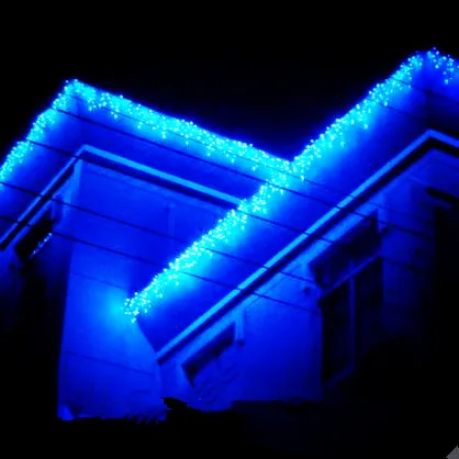 Новогодняя гирлянда 6x1 м светодиодные Рождественские огни рождественские