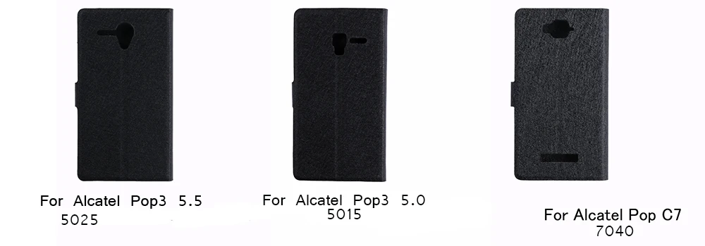 Чехол с откидной крышкой s для Alcatel OneTouch Pop C7 7040, кожаный чехол из искусственной кожи s для Pop 3 5,0 '5015D Pop3 5025D 5,5', чехол для телефона, fundas
