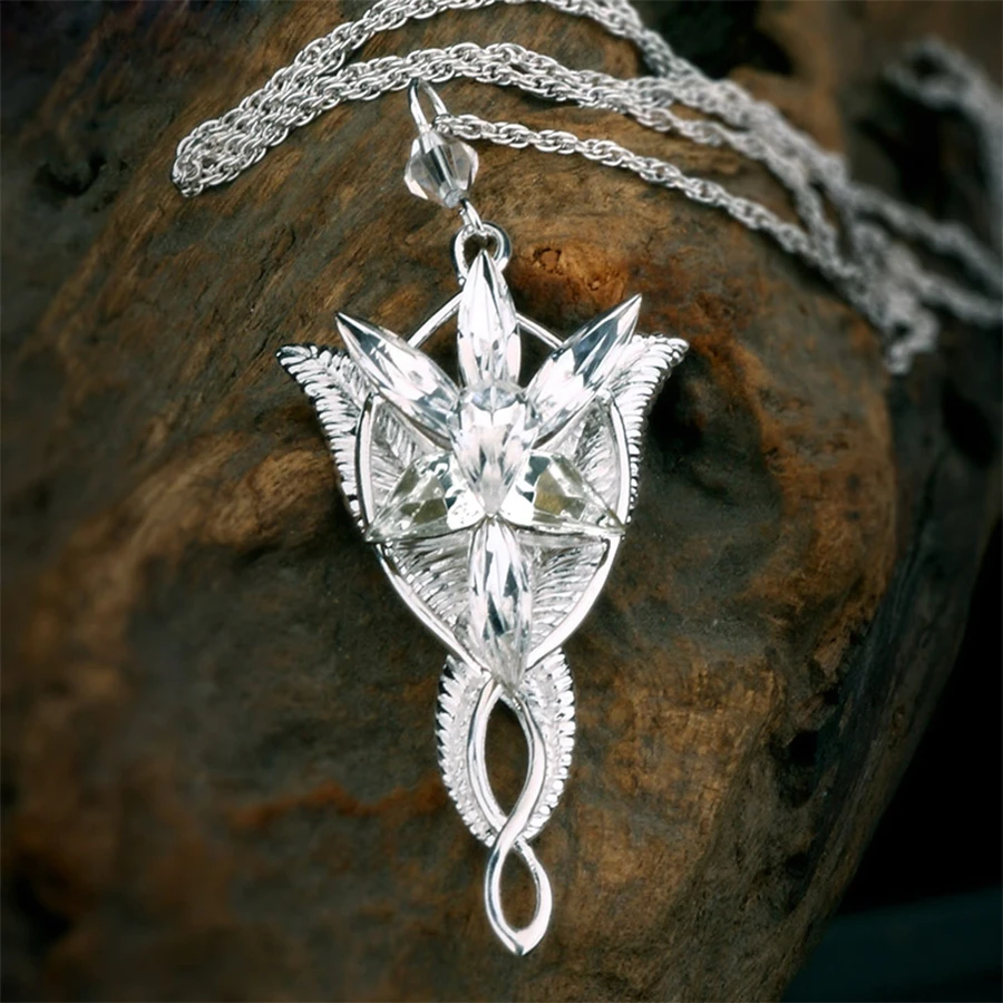 Женское Ожерелье с кулоном Lord of The LOTR ожерелье из стерлингового серебра 925 пробы в