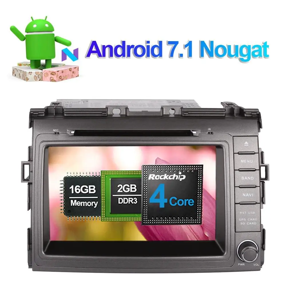 4 ГБ ОЗУ Android 8 0 автомобильный DVD GPS навигатор для Toyota Previa Estima Tarago Canarado 2006